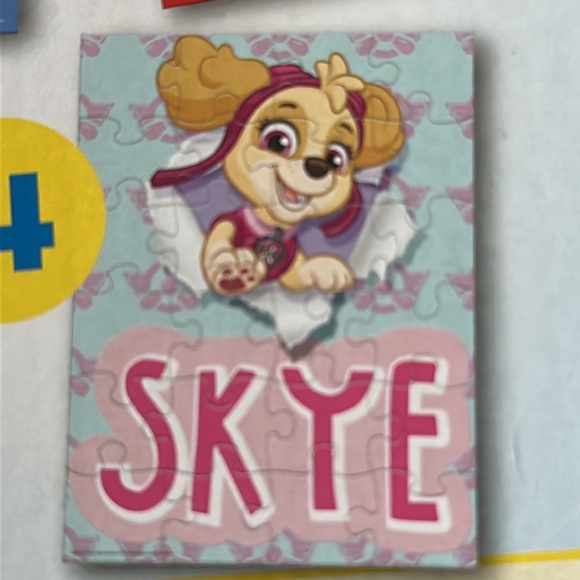 Nickelodeon Paw Patrol 4 Puzzle Pack new in box. - Picture 9 of 9